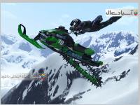 مسابقات آزاد موتور سواری روی برف