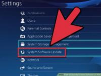 آپدیت نرم افزاری کنسول پلی استیشن 4
