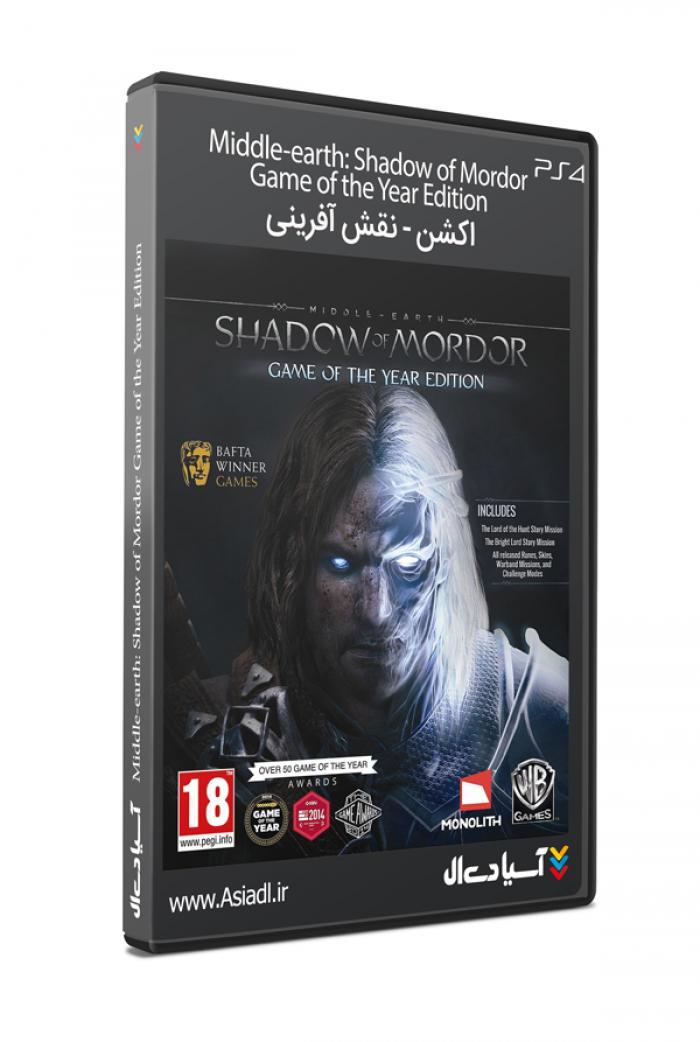 دانلود بازی Middle earth Shadow of Mordor GoTy برای PS4
