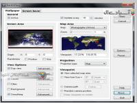 قرار دادن نقشه اسکرین سیور ویندوز